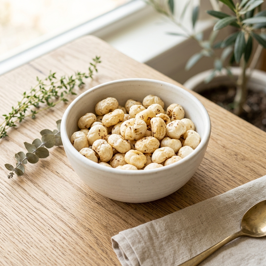 Plain Roasted Makhana Bowl