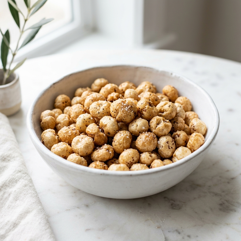 Salted Roasted Makhana Bowl